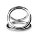 Потрійне ерекційне кільце Sinner Gear Unbendable – Triad Chamber Metal Cock and Ball Ring – Large Потрійне ерекційне кільце Sinner Gear Unbendable – Triad Chamber Metal Cock and Ball Ring – Large