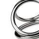 Потрійне ерекційне кільце Sinner Gear Unbendable – Triad Chamber Metal Cock and Ball Ring – Large Потрійне ерекційне кільце Sinner Gear Unbendable – Triad Chamber Metal Cock and Ball Ring – Large