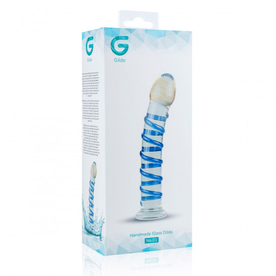 Скляний ділдо Gildo Glass Dildo No.1 Скляний ділдо Gildo Glass Dildo No.1