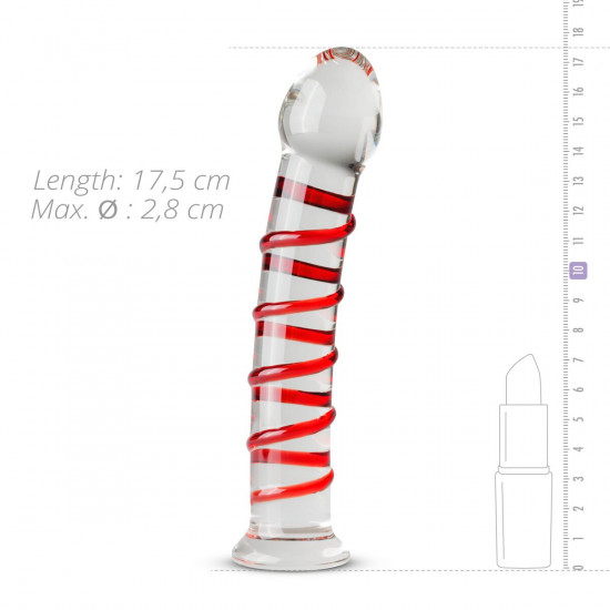 Скляний ділдо Gildo Glass Dildo No.15 Скляний ділдо Gildo Glass Dildo No.15