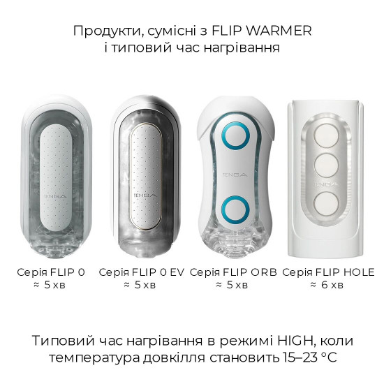 Набір мастурбатора із нагрівачем Tenga Flip Zero Red + Flip Warmer Набір мастурбатора із нагрівачем Tenga Flip Zero Red + Flip Warmer