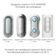 Набір мастурбатора із нагрівачем Tenga Flip Zero Red + Flip Warmer Набір мастурбатора із нагрівачем Tenga Flip Zero Red + Flip Warmer