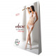 Бодістокінг з імітацією панчох Passion BS079 white Бодістокінг з імітацією панчох Passion BS079 white