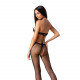 Відкритий бодістокінг Passion BS080 black Відкритий бодістокінг Passion BS080 black