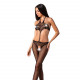 Відкритий бодістокінг Passion BS080 black Відкритий бодістокінг Passion BS080 black