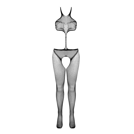 Відкритий бодістокінг Passion BS080 black Відкритий бодістокінг Passion BS080 black