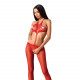 Відкритий бодістокінг Passion BS080 red Відкритий бодістокінг Passion BS080 red