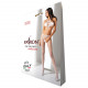 Відкритий бодістокінг Passion BS080 white Відкритий бодістокінг Passion BS080 white
