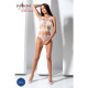 Сексуальний боді з вирізами Passion BS083 white Сексуальний боді з вирізами Passion BS083 white