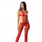 Еротичний бодістокінг Passion BS084 red