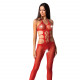 Еротичний бодістокінг Passion BS084 red Еротичний бодістокінг Passion BS084 red