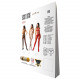 Еротичний бодістокінг Passion BS084 white Еротичний бодістокінг Passion BS084 white
