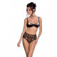 Еротичний комплект з малюнком LOVELIA BIKINI black XXL/XXXL - Passion Еротичний комплект з малюнком LOVELIA BIKINI black XXL/XXXL - Passion