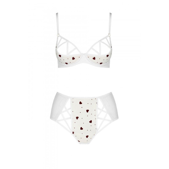 Еротичний комплект з малюнком LOVELIA BIKINI white XXL/XXXL - Passion Еротичний комплект з малюнком LOVELIA BIKINI white XXL/XXXL - Passion