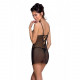 Сорочка з вирізами на грудях + стрінги LOVELIA CHEMISE black L/XL - Passion Сорочка з вирізами на грудях + стрінги LOVELIA CHEMISE black L/XL - Passion