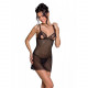 Сорочка з вирізами на грудях + стрінги LOVELIA CHEMISE black S/M - Passion Сорочка з вирізами на грудях + стрінги LOVELIA CHEMISE black S/M - Passion