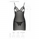 Сорочка з вирізами на грудях + стрінги LOVELIA CHEMISE black S/M - Passion Сорочка з вирізами на грудях + стрінги LOVELIA CHEMISE black S/M - Passion