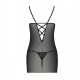 Сорочка з вирізами на грудях + стрінги LOVELIA CHEMISE black S/M - Passion Сорочка з вирізами на грудях + стрінги LOVELIA CHEMISE black S/M - Passion