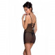 Сорочка з вирізами на грудях + стрінги LOVELIA CHEMISE black S/M - Passion Сорочка з вирізами на грудях + стрінги LOVELIA CHEMISE black S/M - Passion