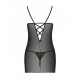 Сорочка з вирізами на грудях + стрінги LOVELIA CHEMISE black XXL/XXXL - Passion Сорочка з вирізами на грудях + стрінги LOVELIA CHEMISE black XXL/XXXL - Passion