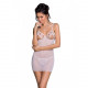 Сорочка з вирізами на грудях + стрінги LOVELIA CHEMISE white L/XL - Passion Сорочка з вирізами на грудях + стрінги LOVELIA CHEMISE white L/XL - Passion
