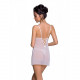 Сорочка з вирізами на грудях + стрінги LOVELIA CHEMISE white S/M - Passion Сорочка з вирізами на грудях + стрінги LOVELIA CHEMISE white S/M - Passion