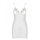 Сорочка з вирізами на грудях + стринги LOVELIA CHEMISE white XXL/XXXL - Passion Сорочка з вирізами на грудях + стринги LOVELIA CHEMISE white XXL/XXXL - Passion