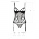 Корсет з підв'язками + стрінги LOVELIA CORSET black XXL/XXXL - Passion Корсет з підв'язками + стрінги LOVELIA CORSET black XXL/XXXL - Passion