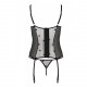 Корсет з підв'язками + стрінги LOVELIA CORSET black XXL/XXXL - Passion Корсет з підв'язками + стрінги LOVELIA CORSET black XXL/XXXL - Passion