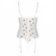 Корсет з підв'язками + стрінги LOVELIA CORSET white S/M - Passion Корсет з підв'язками + стрінги LOVELIA CORSET white S/M - Passion
