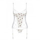 Корсет з підв'язками + стрінги LOVELIA CORSET white S/M - Passion Корсет з підв'язками + стрінги LOVELIA CORSET white S/M - Passion