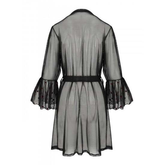 Повітряний пеньюар LOVELIA PEIGNOIR black L/XL - Passion Повітряний пеньюар LOVELIA PEIGNOIR black L/XL - Passion