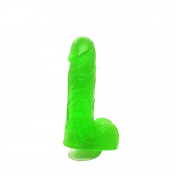 Крафтове мило-член із присоскою Чистий Кайф Green size S натуральне