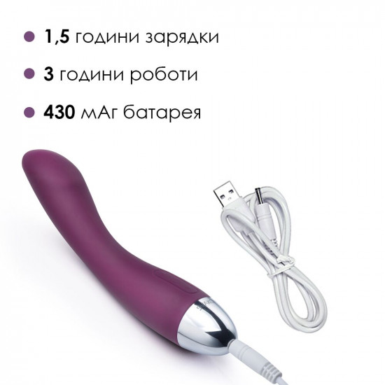 Вібратор для точки G з інтелектуальним режимом Svakom Amy Violet Вібратор для точки G з інтелектуальним режимом Svakom Amy Violet