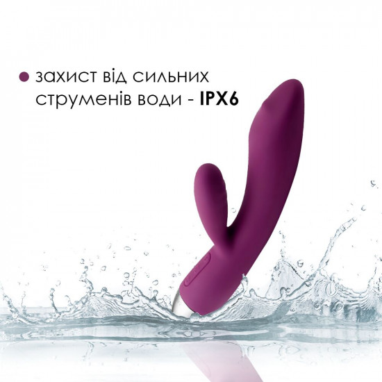 Вібратор-кролик із перлинною стимуляцією точки G Svakom Trysta Violet Вібратор-кролик із перлинною стимуляцією точки G Svakom Trysta Violet