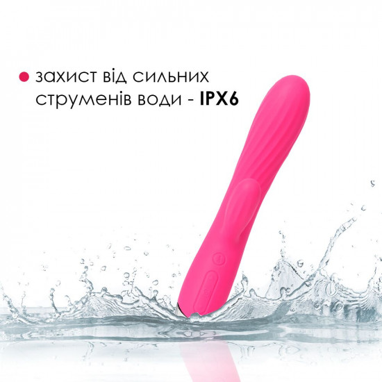 Інтелектуальний вібратор-кролик із підігрівом Svakom Angel Plum Red Інтелектуальний вібратор-кролик із підігрівом Svakom Angel Plum Red