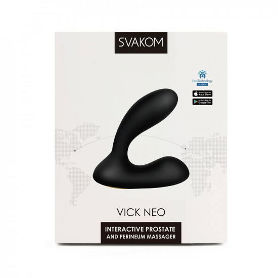 Інтерактивний масажер простати та вібратор точки G Svakom Vick Neo Інтерактивний масажер простати та вібратор точки G Svakom Vick Neo