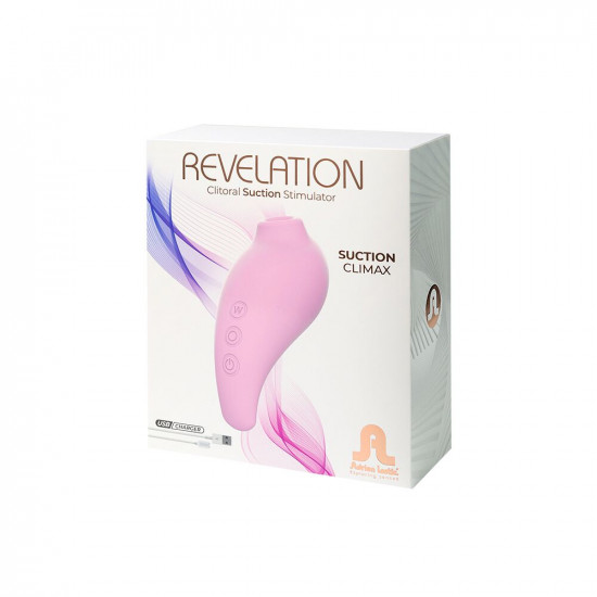 Вакуумний стимулятор Adrien Lastic Revelation Pink, режим Boost Вакуумний стимулятор Adrien Lastic Revelation Pink, режим Boost