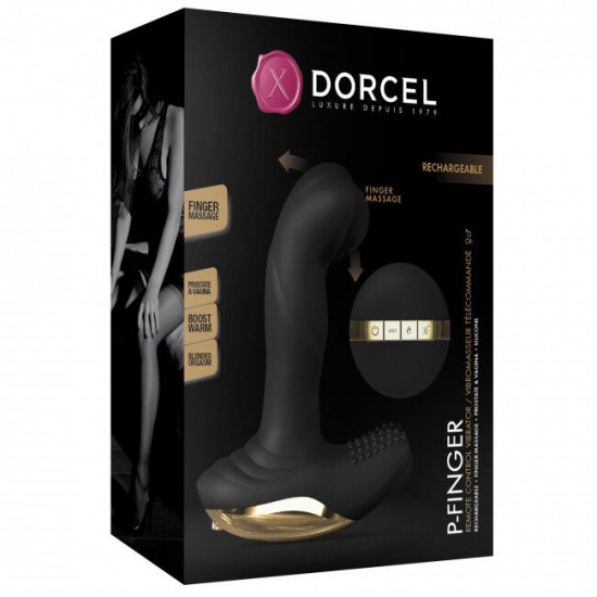 Вібромасажер з "масажем пальцем" для простати і вагіни Dorcel P-Finger Вібромасажер з "масажем пальцем" для простати і вагіни Dorcel P-Finger