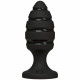 Анальний плаг зі спіральним каналом Doc Johnson Platinum Premium Silicone — The Blast — Black Анальний плаг зі спіральним каналом Doc Johnson Platinum Premium Silicone — The Blast — Black