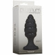 Анальний плаг зі спіральним каналом Doc Johnson Platinum Premium Silicone — The Blast — Black Анальний плаг зі спіральним каналом Doc Johnson Platinum Premium Silicone — The Blast — Black