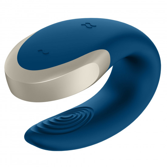 Смарт-вібратор для пар Satisfyer Double Love (Blue) Смарт-вібратор для пар Satisfyer Double Love (Blue)