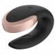 Смарт-вібратор для пар Satisfyer Double Love (Black) Смарт-вібратор для пар Satisfyer Double Love (Black)