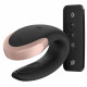 Смарт-вібратор для пар Satisfyer Double Love (Black) Смарт-вібратор для пар Satisfyer Double Love (Black)