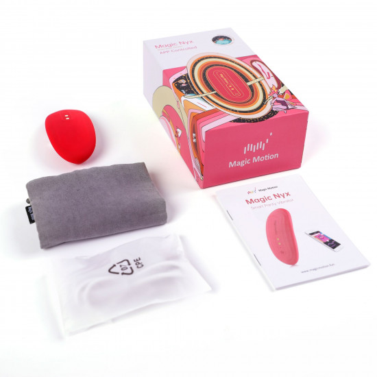 Смарт-вібратор у трусики Magic Motion Nyx Red Смарт-вібратор у трусики Magic Motion Nyx Red