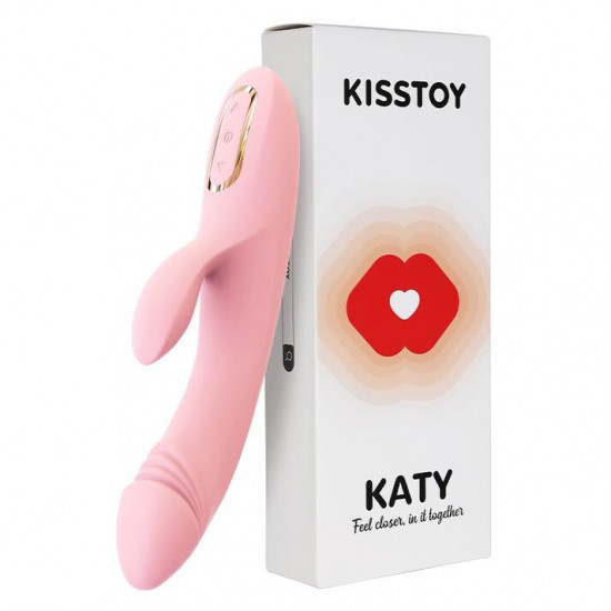 Вібратор-кролик з підігрівом KISTOY Katy Вібратор-кролик з підігрівом KISTOY Katy