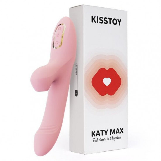 Вібратор-кролик з обертанням стовбура та вакуумною стимуляцією KISTOY Katy Max Вібратор-кролик з обертанням стовбура та вакуумною стимуляцією KISTOY Katy Max