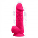 Фалоімітатор з вібрацією SilexD Norman Vibro Pink (MODEL 1 size 8,5in), двошаровий, діаметр 5 см Фалоімітатор з вібрацією SilexD Norman Vibro Pink (MODEL 1 size 8,5in), двошаровий, діаметр 5 см