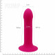 Двошаровий ділдо з вібрацією Adrien Lastic Hitsens 2 Pink, відмінно для страпона, макс діаметр 4 см, Двошаровий ділдо з вібрацією Adrien Lastic Hitsens 2 Pink, відмінно для страпона, макс діаметр 4 см,