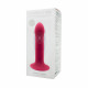Двошаровий ділдо з вібрацією Adrien Lastic Hitsens 2 Pink, відмінно для страпона, макс діаметр 4 см, Двошаровий ділдо з вібрацією Adrien Lastic Hitsens 2 Pink, відмінно для страпона, макс діаметр 4 см,